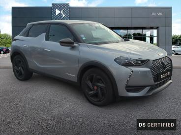DS CERTIFIED Ds Ds 3 Crossback 3 Crossback Puretech 130 Eat8 Performance Line+ occasion certifiée - Citadine Essence Gris Fonce - Dieppe - 3712029_3