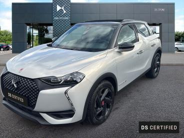 DS CERTIFIED Ds Ds 3 Crossback Puretech 130ch Performance Line + Automatique occasion certifiée - Citadine Essence Cristal Pearl (m) - Toit Noir Perla Nera - Valenciennes - 3712051_1