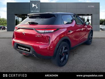 DS CERTIFIED Ds Ds 3 Crossback Bluehdi 130ch Performance Line Automatique occasion certifiée - Citadine Diesel Rouge Rubi (m) - Toit Noir Perla Nera - La Teste De Buch - 3713742_2