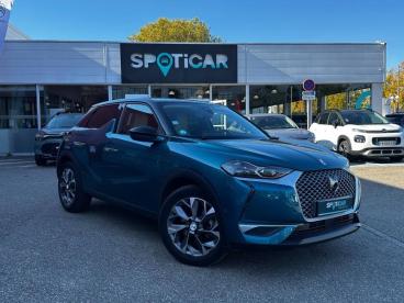 DS CERTIFIED Ds Ds 3 Crossback E-tense Grand Chic 4cv occasion certifiée - Citadine Electrique Bleu Millenium - Toit Noir Perla Nera - Hoenheim - 3713775_3