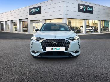 DS CERTIFIED Ds Ds 3 Crossback Puretech 130ch Grand Chic Automatique 7cv occasion certifiée - Citadine Essence Blanc Perle Nacré - Toit Noir Perla N. - Le Havre - 3715785_2