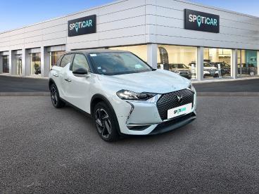 DS CERTIFIED Ds Ds 3 Crossback Puretech 130ch Grand Chic Automatique 7cv occasion certifiée - Citadine Essence Blanc Perle Nacré - Toit Noir Perla N. - Le Havre - 3715785_3