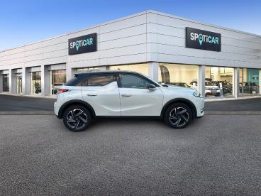 DS CERTIFIED Ds Ds 3 Crossback Puretech 130ch Grand Chic Automatique 7cv occasion certifiée - Citadine Essence Blanc Perle Nacré - Toit Noir Perla N. - Le Havre - 3715785_4