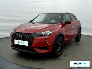 DS CERTIFIED Ds Ds 3 Crossback Bluehdi 130ch Performance Line + Automatique 126g occasion certifiée - Citadine Diesel Rouge Rubi (m) - Toit Noir Perla Nera - Eybens - 3717416_1
