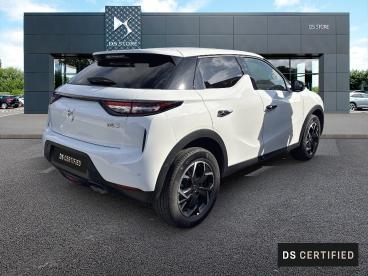DS CERTIFIED Ds Ds 3 Crossback Puretech 130ch So Chic Automatique 7cv occasion certifiée - Citadine Essence Blanc Banquise - Libourne - 3717427_2