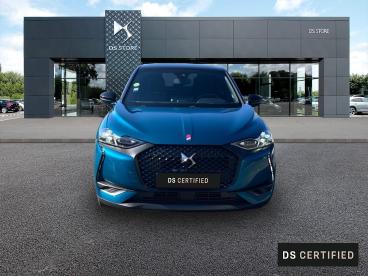 DS CERTIFIED Ds Ds 3 Crossback Bluehdi 110ch Performance Line occasion certifiée - Citadine Diesel Bleu Millenium - Toit Noir Perla Nera - Moulins - 3717429_2