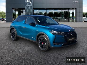 DS CERTIFIED Ds Ds 3 Crossback Bluehdi 110ch Performance Line occasion certifiée - Citadine Diesel Bleu Millenium - Toit Noir Perla Nera - Moulins - 3717429_3