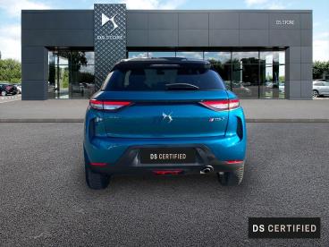 DS CERTIFIED Ds Ds 3 Crossback Bluehdi 110ch Performance Line occasion certifiée - Citadine Diesel Bleu Millenium - Toit Noir Perla Nera - Moulins - 3717429_5
