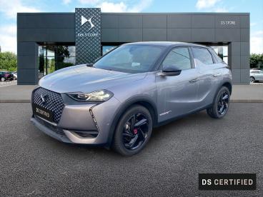 DS CERTIFIED Ds Ds 3 Crossback Bhdi 130ch Performance Line occasion certifiée - Citadine Diesel Bi-ton Gris Artense - Pavillon Noir Onyx - Varennes Vauzelles - 3719356_1