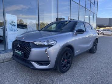 SPOTICAR Ds Ds 3 Crossback Bluehdi 110 Manuel Performance Line Occasion - Citadine Diesel Gris Clair - Cremieu - 1203719453_1