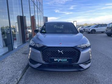 SPOTICAR Ds Ds 3 Crossback Bluehdi 110 Manuel Performance Line Occasion - Citadine Diesel Gris Clair - Cremieu - 1203719453_2