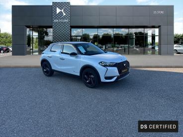 DS CERTIFIED Ds Ds 3 Crossback Puretech 130ch Performance Line + Automatique 7cv occasion certifiée - Citadine Essence Blanc Perle Nacré - Toit Noir Perla N. - Lesmenils - 3721346_3