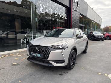 DS CERTIFIED Ds Ds 3 Crossback E-tense Performance Line 4cv occasion certifiée - Citadine Electrique Cristal Pearl (m) - Toit Noir Perla Nera - Vert Saint Denis - 3722676_1