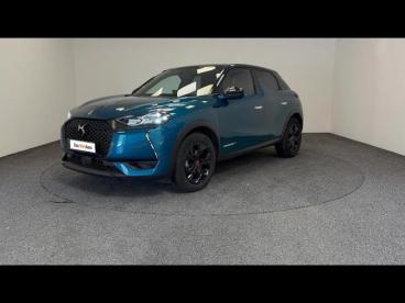 DS CERTIFIED Ds Ds 3 Crossback Puretech 130ch Performance Line Automatique 7cv occasion certifiée - Citadine Essence Bleu Millenium - Toit Noir Perla Nera - Clermont Ferrand - 3722692_1