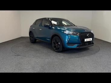 DS CERTIFIED Ds Ds 3 Crossback Puretech 130ch Performance Line Automatique 7cv occasion certifiée - Citadine Essence Bleu Millenium - Toit Noir Perla Nera - Clermont Ferrand - 3722692_3