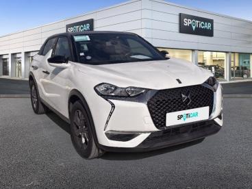 SPOTICAR Ds Ds 3 Crossback Puretech 100ch Chic Occasion - Citadine Essence Blanc Banquise (o) - Aix En Provence - 303722756_3