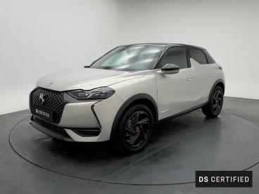 DS CERTIFIED Ds Ds 3 Crossback Bluehdi 130ch Performance Line + Automatique occasion certifiée - Citadine Diesel Cristal Pearl (m) - Toit Noir Perla Nera - Bourg En Bresse - 3725543_1