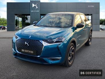DS CERTIFIED Ds Ds 3 Crossback Puretech 130 Eat8 Grand Chic occasion certifiée - Citadine Essence Bleu Millenium - St Doulchard - 3727420_1