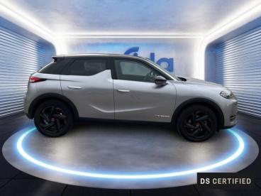 DS CERTIFIED Ds Ds 3 Crossback E-tense Performance Line + occasion certifiée - Citadine Electrique Gris Artense (m) - Toit Noir Perla Nera - Longuenesse - 3727447_4