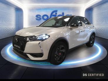 DS CERTIFIED Ds Ds 3 Crossback E-tense Performance Line + occasion certifiée - Citadine Electrique Cristal Pearl (m) - Toit Noir Perla Nera - Dechy - 3733940_1