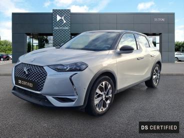 DS CERTIFIED Ds Ds 3 Crossback E-tense Grand Chic occasion certifiée - Citadine Electrique Cristal Pearl (métallisée)** - Pont Audemer - 3735205_1