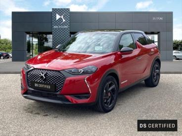 DS CERTIFIED Ds Ds 3 Crossback E-tense Performance Line + occasion certifiée - Citadine Electrique Rouge Rubi (m) - Toit Noir Perla Nera - Aubagne - 3735211_3