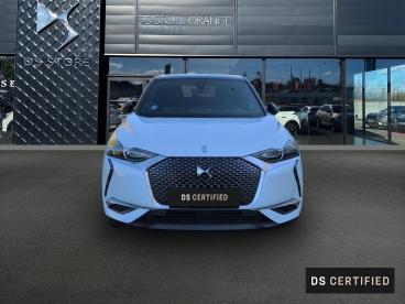DS CERTIFIED Ds Ds 3 Crossback Puretech 155ch Performance Line + Automatique occasion certifiée - Citadine Essence Blanc Perle Nacré - Toit Noir Perla N. - Orange - 3736775_2