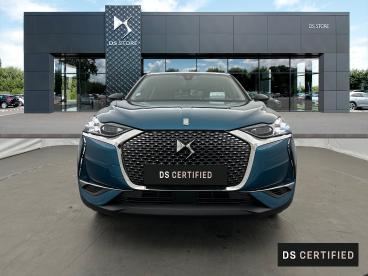 DS CERTIFIED Ds Ds 3 Crossback Puretech 130ch Grand Chic Automatique 7cv occasion certifiée - Citadine Essence Bleu Millenium - Toit Noir Perla Nera - Chambery - 3736796_2