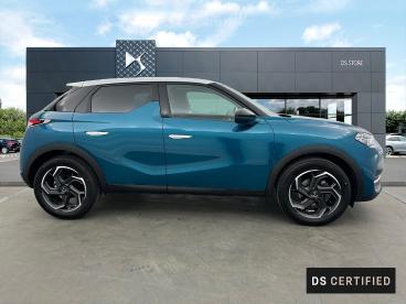 DS CERTIFIED Ds Ds 3 Crossback Puretech 130ch Grand Chic Automatique 7cv occasion certifiée - Citadine Essence Bleu Millenium - Toit Noir Perla Nera - Chambery - 3736796_4