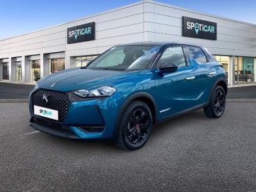 SPOTICAR Ds Ds 3 Crossback Bluehdi 110ch Performance Line Occasion - Citadine Diesel Bleu Millenium - Toit Noir Perla Nera - Reims - 1203737648_1