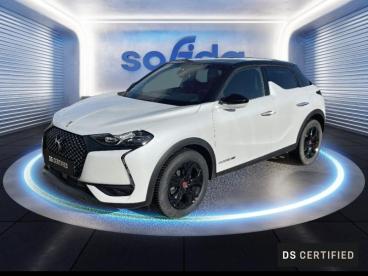 DS CERTIFIED Ds Ds 3 Crossback Bluehdi 110ch Performance Line occasion certifiée - Citadine Diesel Blanc Perle Nacré - Toit Noir Perla N. - Longuenesse - 3738291_1