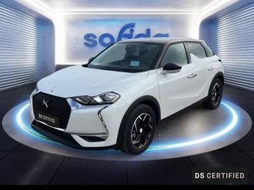 DS CERTIFIED Ds Ds 3 Crossback E-tense Connected Chic occasion certifiée - Citadine Electrique Blanc Perle Nacré - Toit Noir Perla N. - Longuenesse - 3738292_1