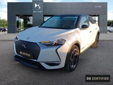 DS CERTIFIED Ds Ds 3 Crossback Puretech 130ch Grand Chic Automatique occasion certifiée - Citadine Essence Blanc Perle Nacré (n) - Toit Noir Onyx - Nimes - 3739925_1