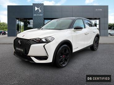 DS CERTIFIED Ds Ds 3 Crossback Puretech 130ch Performance Line Automatique 7cv occasion certifiée - Citadine Essence Blanc Banquise (o) - Biguglia - 3742935_1