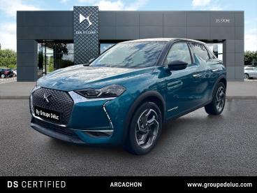 DS CERTIFIED Ds Ds 3 Crossback Puretech 130ch Grand Chic Automatique occasion certifiée - Citadine Essence Bleu Millenium - Toit Noir Perla Nera - La Teste De Buch - 3742971_1