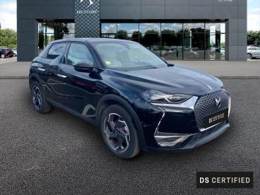 DS CERTIFIED Ds Ds 3 Crossback Bluehdi 130ch Grand Chic Automatique 126g occasion certifiée - Citadine Diesel Noir Perla Nera (n) - Toit Blanc Opale - Cusset - 3744336_3