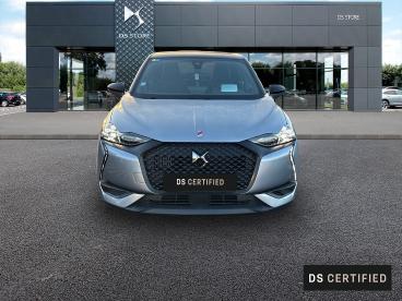 DS CERTIFIED Ds Ds 3 Crossback Bluehdi 130ch Performance Line + Automatique 126g occasion certifiée - Citadine Diesel Gris Artense (m) - Toit Noir Perla Nera - Saint Thuriau - 3744351_2