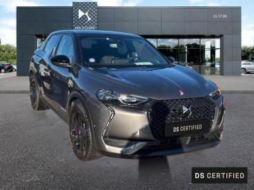 SPOTICAR Ds Ds 3 Crossback Puretech 130ch Performance Line + Automatique Occasion - Citadine Essence Gris Platinium (metallisee) - Aix En Provence - 303744356_3