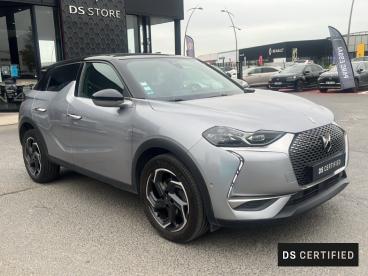 DS CERTIFIED Ds Ds 3 Crossback Bluehdi 130ch Grand Chic Automatique 126g occasion certifiée - Citadine Diesel Gris Artense (m) - Toit Noir Perla Nera - Tille - 3744369_3