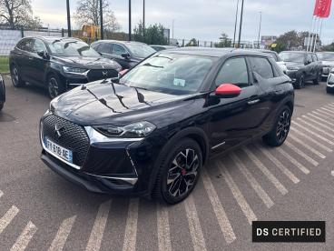 DS CERTIFIED Ds Ds 3 Crossback Puretech 130ch Ines De La Fressange Paris occasion certifiée - Citadine Essence Bleu Encre (m) - Toit Noir Perla Nera - Metz - 3753211_1