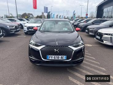 DS CERTIFIED Ds Ds 3 Crossback Puretech 130ch Ines De La Fressange Paris occasion certifiée - Citadine Essence Bleu Encre (m) - Toit Noir Perla Nera - Metz - 3753211_2