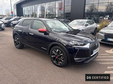 DS CERTIFIED Ds Ds 3 Crossback Puretech 130ch Ines De La Fressange Paris occasion certifiée - Citadine Essence Bleu Encre (m) - Toit Noir Perla Nera - Metz - 3753211_3