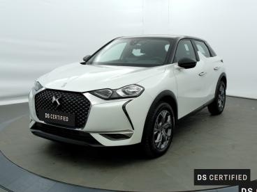 DS CERTIFIED Ds Ds 3 Crossback Puretech 130ch Montmartre Automatique occasion certifiée - Citadine Essence Blanc Perle Nacré - Toit Noir Perla N. - Eybens - 3761168_1