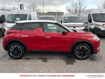 DS CERTIFIED Ds Ds 3 Crossback Puretech 130ch Connected Chic Automatique occasion certifiée - Citadine Essence Rouge Rubi (m) - Toit Diamond Red - St Memmie - 3763024_4