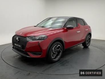 DS CERTIFIED Ds Ds 3 Crossback Puretech 155ch Rivoli Automatique occasion certifiée - Citadine Essence Rouge Rubi (m) - Toit Noir Perla Nera - Bourg En Bresse - 3765099_1