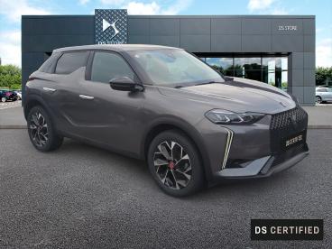 DS CERTIFIED Ds Ds 3 Crossback 3 Crossback Puretech 130 Eat8 Performance Line+ occasion certifiée - Citadine Essence Gris Fonce - Dieppe - 3768012_3