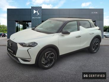 DS CERTIFIED Ds Ds 3 Crossback 3 Crossback Puretech 155 Eat8 Grand Chic occasion certifiée - Citadine Essence Blanc - Dieppe - 3768015_1