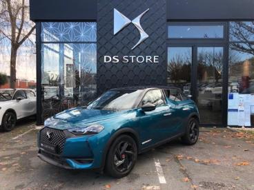 DS CERTIFIED Ds Ds 3 Crossback E-tense Performance Line + occasion certifiée - Citadine Electrique Bleu Millenium - Toit Noir Perla Nera - Chambourcy - 3768022_1