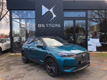 DS CERTIFIED Ds Ds 3 Crossback E-tense Performance Line + occasion certifiée - Citadine Electrique Bleu Millenium - Toit Noir Perla Nera - Chambourcy - 3768022_3
