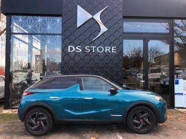 DS CERTIFIED Ds Ds 3 Crossback E-tense Performance Line + occasion certifiée - Citadine Electrique Bleu Millenium - Toit Noir Perla Nera - Chambourcy - 3768022_4